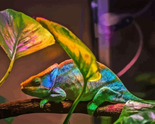 Cameleon Art Diamond Painting