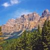 Castle Mountain Banff Landscape Diamond Painting