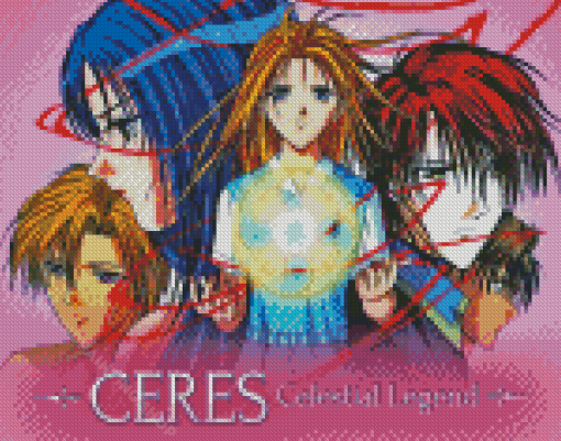 Ceres Celestial Legend Manga Serie Diamond Painting