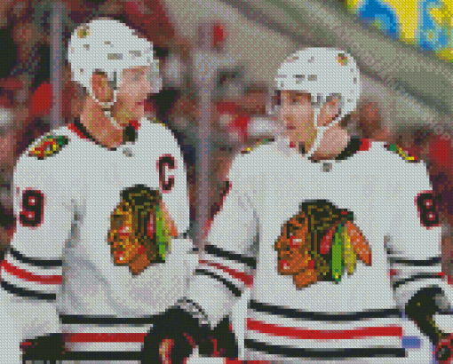 Chicago Blackhawks Players Diamond Painting