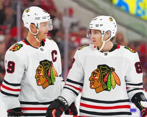 Chicago Blackhawks Players Diamond Painting