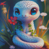 Cute Snake Diamond Painting