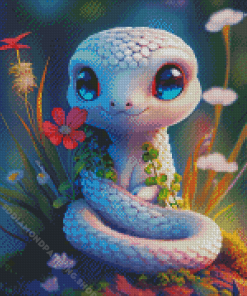 Cute Snake Diamond Painting