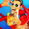 DC Comics Plastic Man Hero Diamond Painting