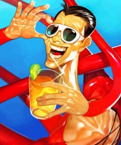 DC Comics Plastic Man Hero Diamond Painting