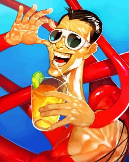 DC Comics Plastic Man Hero Diamond Painting