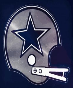 Dallas Cowboys Helmet Diamond Painting