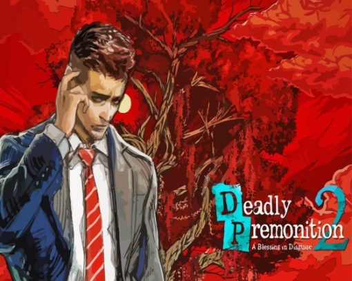 Deadly Premonition Poster Diamond Painting