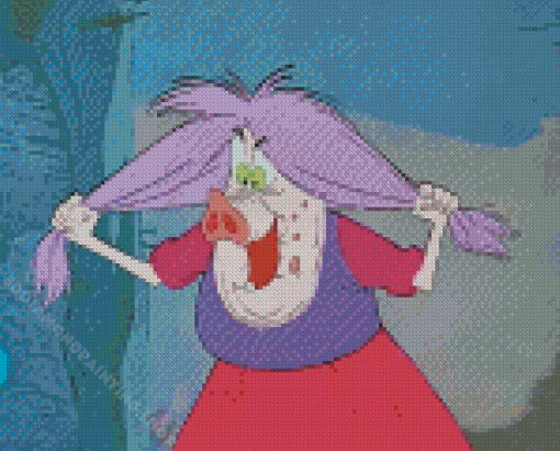 Disney The Sword In The Stone Madam Mim Diamond Painting