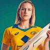 Ellyse Alexandra Perry Cricketer Diamond Painting