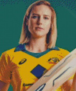 Ellyse Alexandra Perry Cricketer Diamond Painting