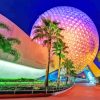 Epcot Spaceship Earth Walt Disney Diamond Painting