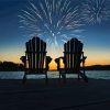 Fireworks Muskoka Lake Diamond Painting