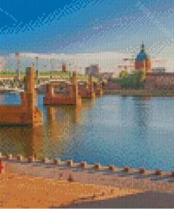 France Toulouse Pont Saint Pierre Diamond Painting