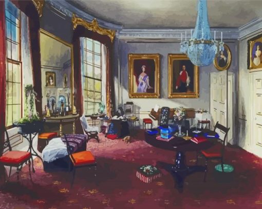 Frogmore House Inside Diamond Painting