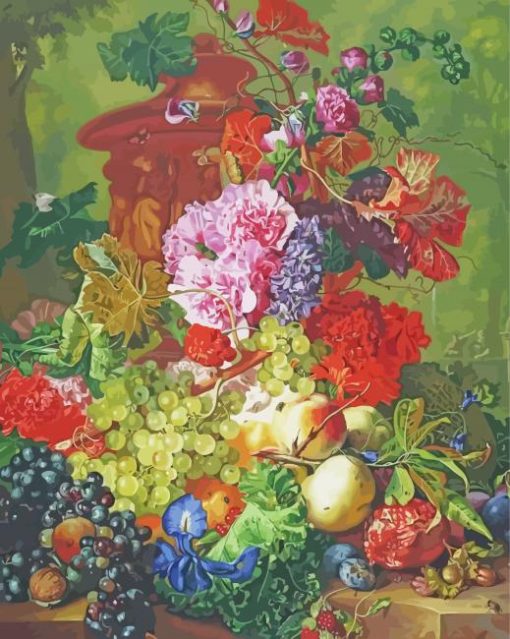 Fruit Piece Van Huysum Diamond Painting