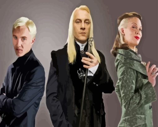 Harry Potter The Malfoy Family Diamond Painting