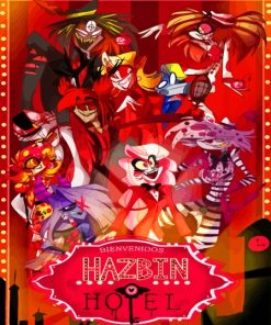 Hazbin Hotel Poster Diamond Painting