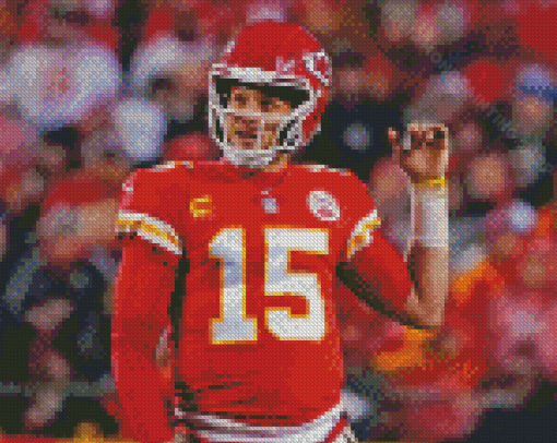 Kansas City Chiefs Player Diamond Painting