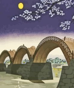 Kintai Bridge Diamond Painting