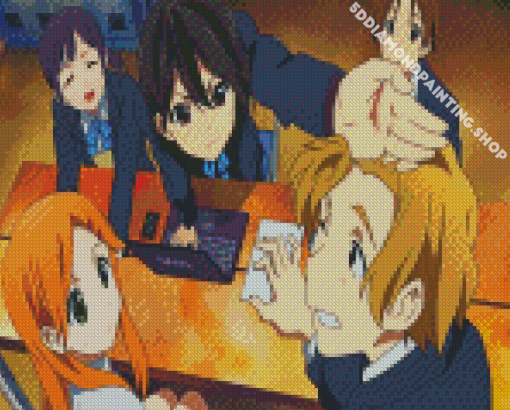 Kokoro Connect Diamond Painting