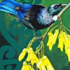 Kowhai And Bird Diamond Painting