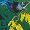 Kowhai And Bird Diamond Painting