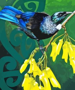 Kowhai And Bird Diamond Painting