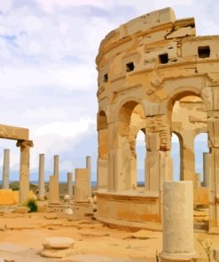 Libya Leptis Magna Diamond Painting