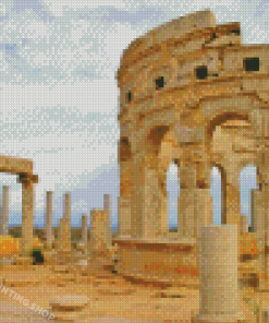 Libya Leptis Magna Diamond Painting