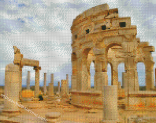 Libya Leptis Magna Diamond Painting