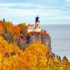 Lighthouse North Shore Minnesota Fall Diamond Painting