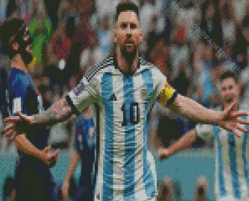 Lionel Messi Diamond Painting