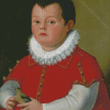 Little Boy And Bird Diamond Painting