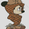 Minnie Mouse In Louis Vuitton Clothes Diamond Painting