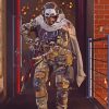 Modern Warfare Ghost Game Diamond Painting