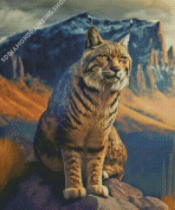 Mountain Cat Diamond Painting