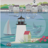 Nantucket Massachusetts Diamond Painting