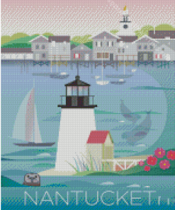 Nantucket Massachusetts Diamond Painting