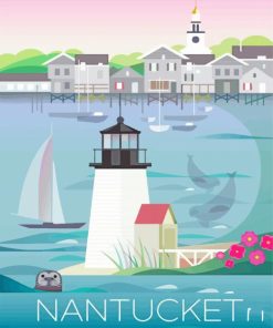 Nantucket Massachusetts Diamond Painting