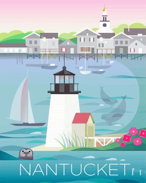 Nantucket Massachusetts Diamond Painting