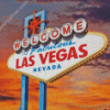 Nevada Welcome To Las Vegas City Diamond Painting