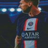 PSG Club Messi Diamond Painting