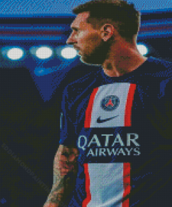 PSG Club Messi Diamond Painting