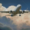 Plane Aircraft Diamond Painting