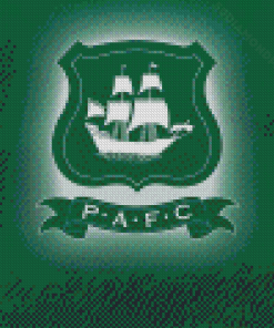 Plymouth Argyle Football Club Logo Diamond Painting