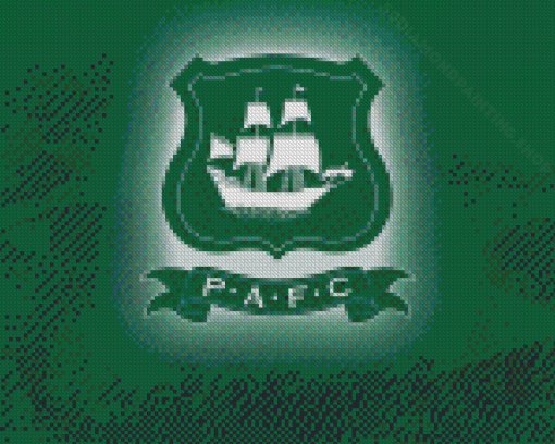 Plymouth Argyle Football Club Logo Diamond Painting