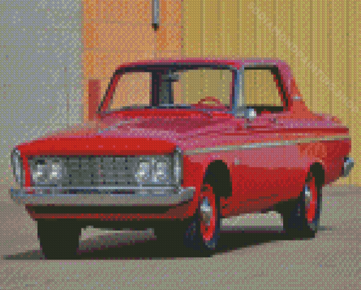 Plymouth Belvedere Car Diamond Painting