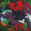 Pokemon Zoroark Diamond Painting