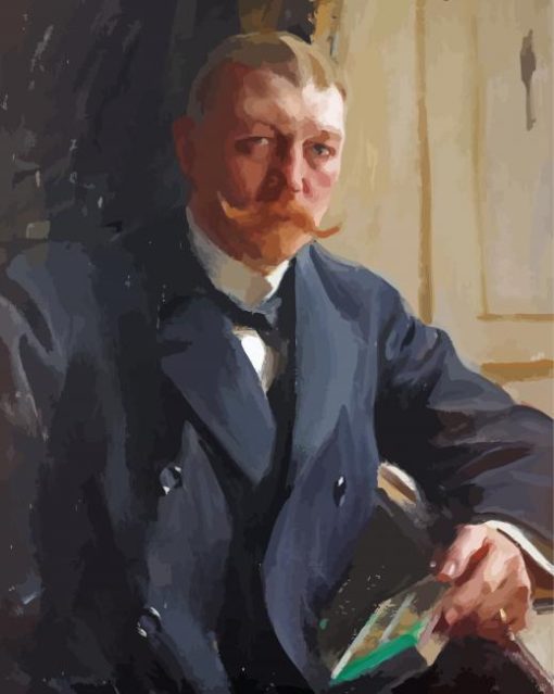 Portrait Of Franz Heiss By Anders Zorn Diamond Painting